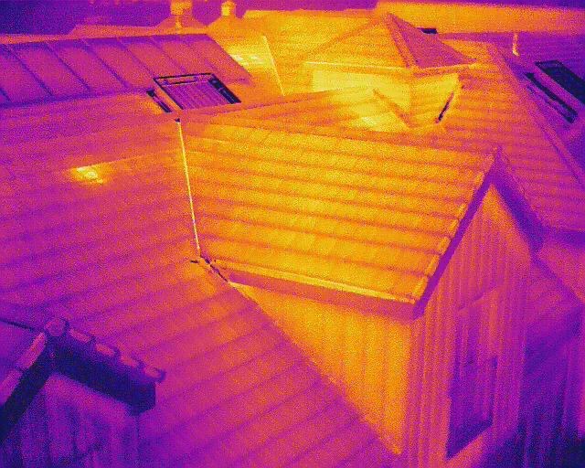 Thermal Imaging Roof Survey Image Chester